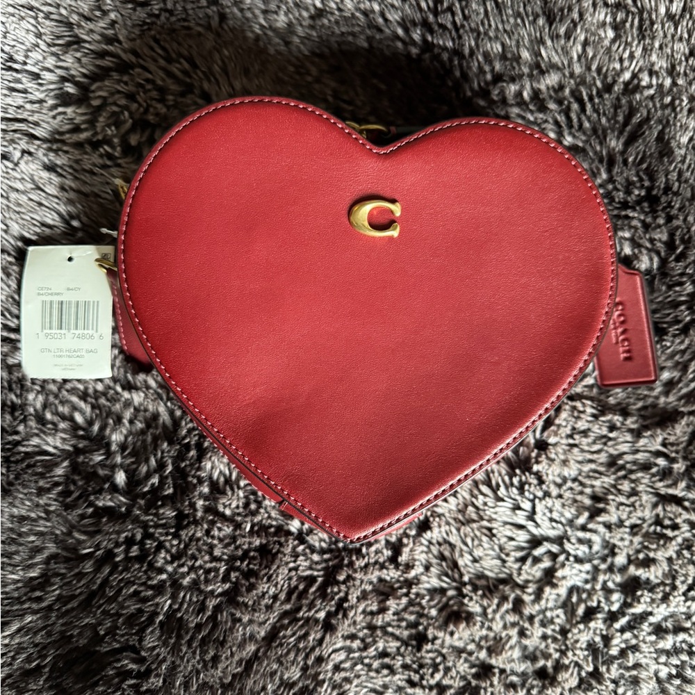 Coach Red Heart Crossbody CE724